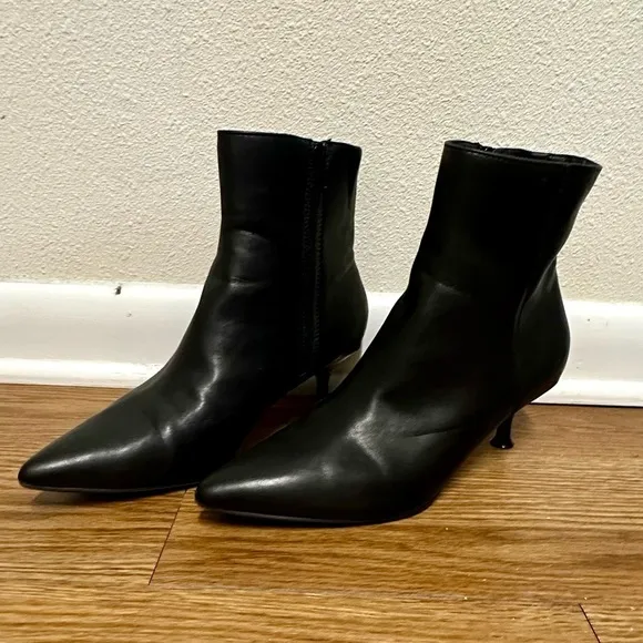 Rachel Zoe ankle black boots