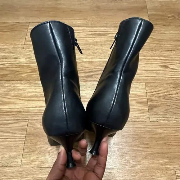 Rachel Zoe ankle black boots