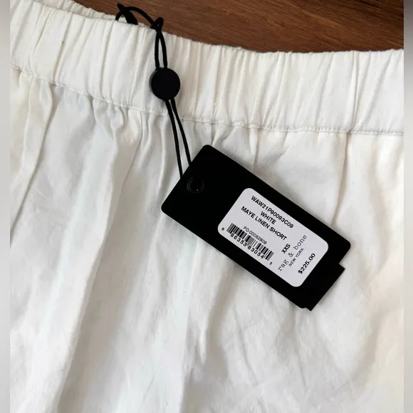 Rag &amp; Bone Maye Linen White Shorts NWT