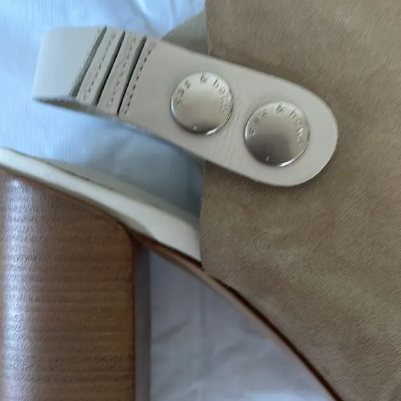 Rag&amp;Bone LEIGH STUCCO SUEDE Heels Size- 40/10 NWT