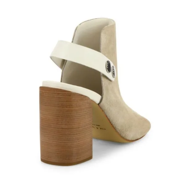 Rag&amp;Bone LEIGH STUCCO SUEDE Heels Size- 40/10 NWT