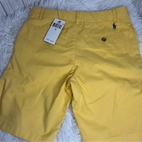 RALPH LAUREN Straight-Fit Flex Abrasion Twill Shorts 12