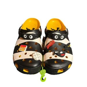 RARE Crocs Classic Clog McDonald's Hamburglar 209393-066 ---SIZE 13m/15W - New