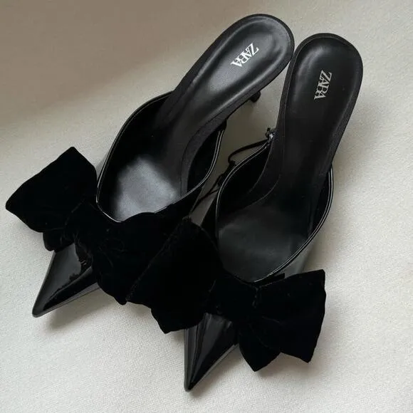 RARE!!! ZARA BLOGGER FAVE!!! Pointed Toe Heels NWT