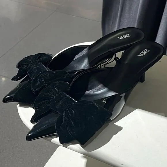 RARE!!! ZARA BLOGGER FAVE!!! Pointed Toe Heels NWT