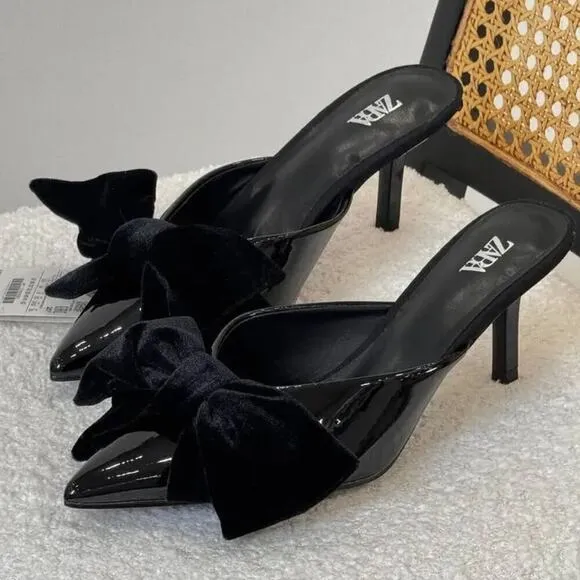 RARE!!! ZARA BLOGGER FAVE!!! Pointed Toe Heels NWT