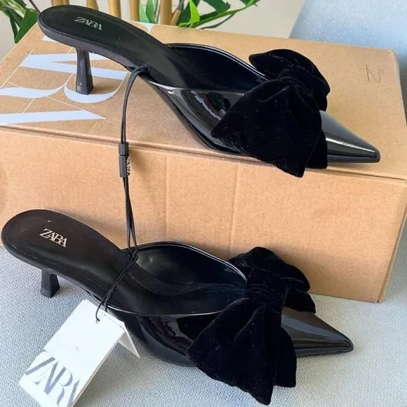 RARE!!! ZARA BLOGGER FAVE!!! Pointed Toe Heels NWT