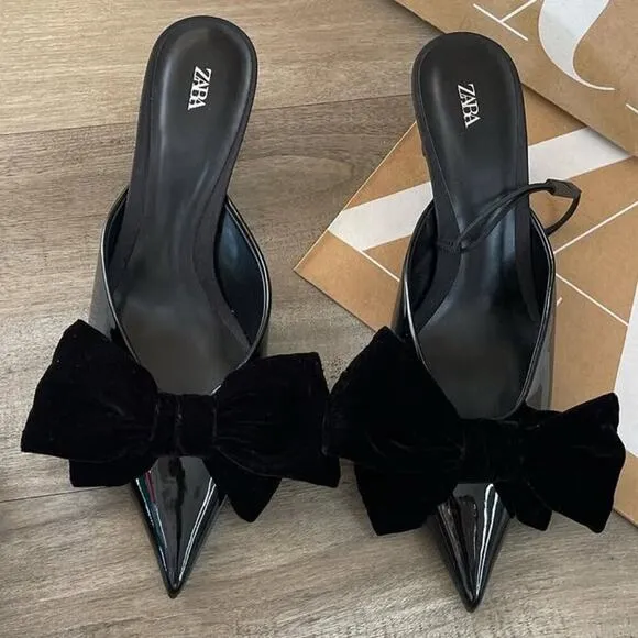RARE!!! ZARA BLOGGER FAVE!!! Pointed Toe Heels NWT
