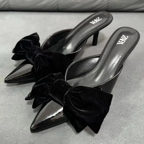 RARE!!! ZARA BLOGGER FAVE!!! Pointed Toe Heels NWT