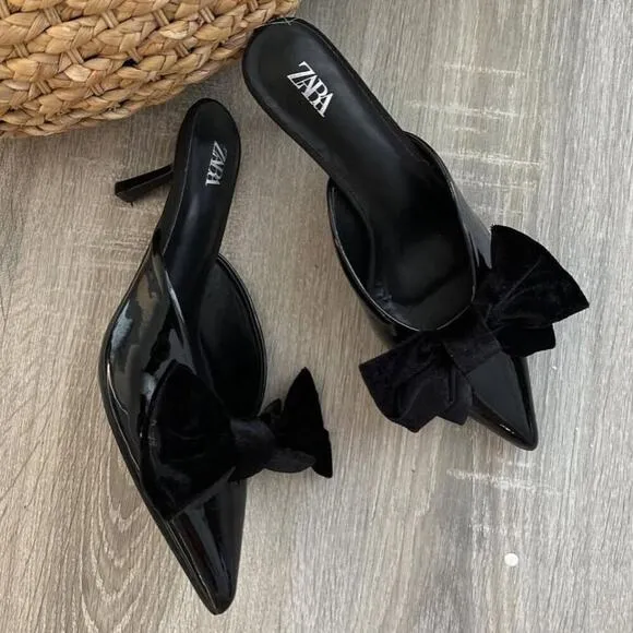 RARE!!! ZARA BLOGGER FAVE!!! Pointed Toe Heels NWT