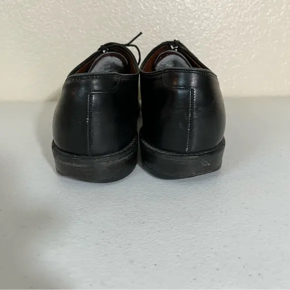 RECRAFTED Allen Edmonds Park Avenue (Men’s 10 A) Black Leather Cap Toe Oxfords