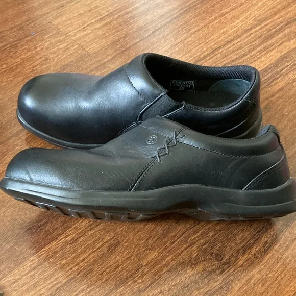 Red Wing Black Leather Clogs Sz 8
