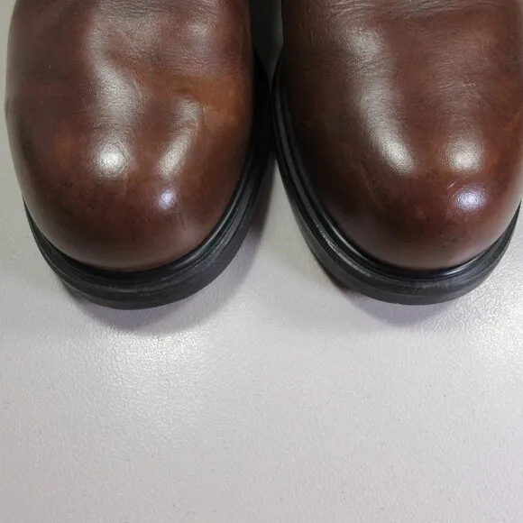 Red Wing mens brown steel toe work oxfords 10.5 D 4407 Made in USA
