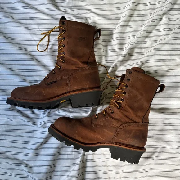 Red Wings Loggermax Men’s Leather Work Boot 11.5 WIDE