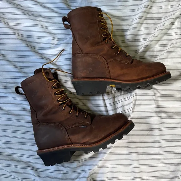 Red Wings Loggermax Men’s Leather Work Boot 11.5 WIDE