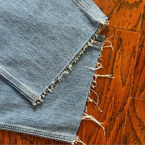 Re/Done Utility Loose Jeans  Straight Leg in Vintage Fade Size 31 - NWT