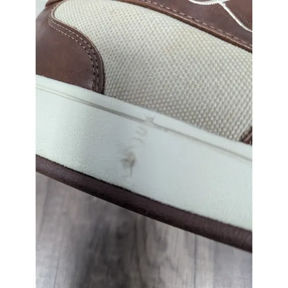 Reebok Daddy Yankee DY Leather Beige Brown Shoes Mens 11 No Box Y2K 10-160292