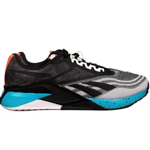 Reebok Men's Nano X2 Cross Trainer, Black/White/Teal Size 11.5 NWOB