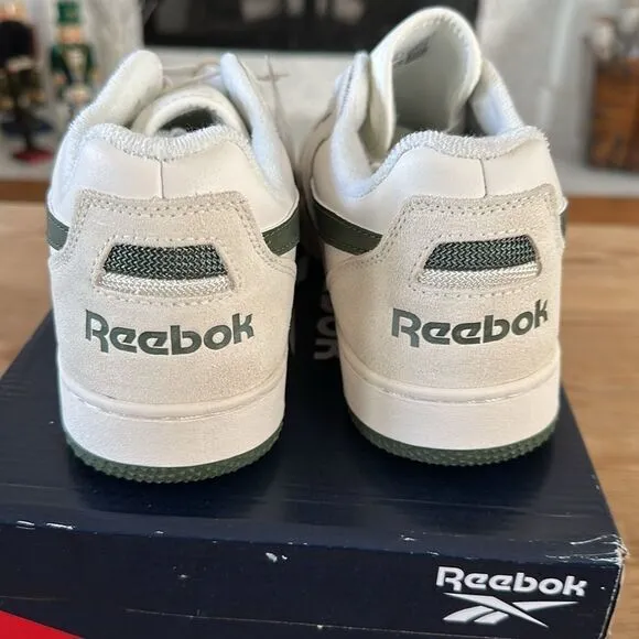 Reebok Unisex Adult BB 4000 II Basketball Shoe NEW vintage chalk/Varsity Green