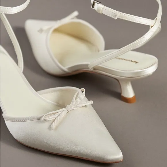 Reformation Wade Kitten Heels
