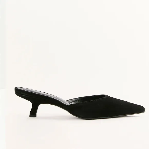 Reformation | Wilda Kitten-Heel Mules