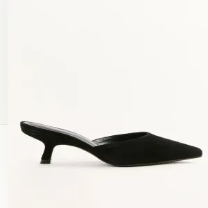 Reformation | Wilda Kitten-Heel Mules