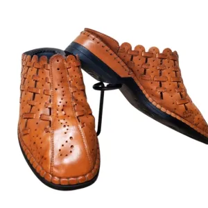 Rieker Antistress Caramel Leather Slip-on Mules Shoes Size 39  8 - 8.5