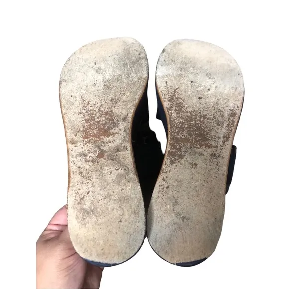 Robert Clergerie Suede Slingback Sandals Sz 7.5