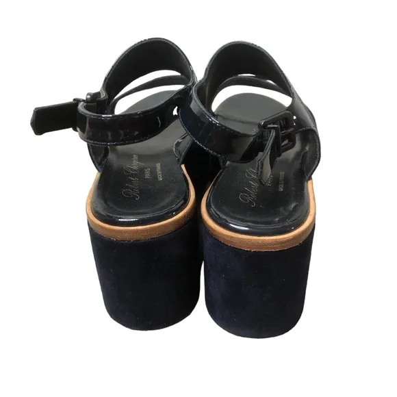 Robert Clergerie Suede Slingback Sandals Sz 7.5