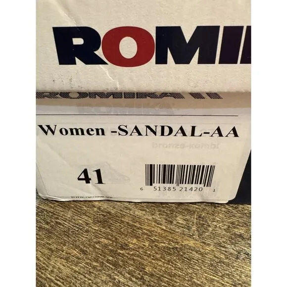 Romika Women's Mokassetta 271 Mule Bronze Size EU‎ 41 US 9.5