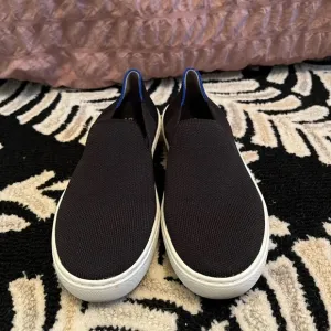 Rothy’s Black Original Slip-On Sneakers