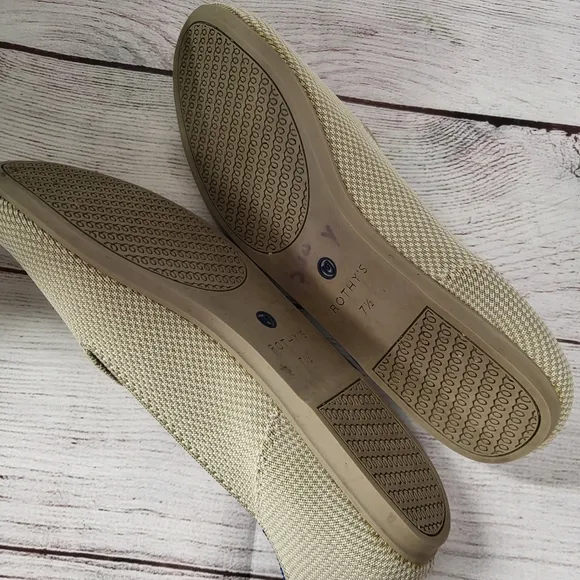 Rothy’s The Loafer Linen Double Stitch Women’s Size‎ 7.5