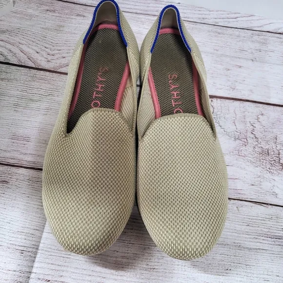Rothy’s The Loafer Linen Double Stitch Women’s Size‎ 7.5