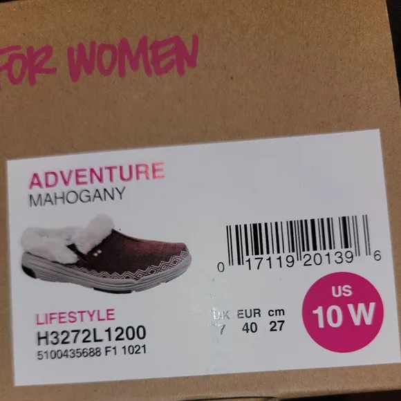 Ryka Adventure slip-on mules in Mahogany; Women's size 10 Wide