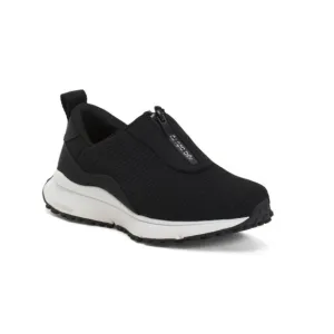 RYKA Black Wide Jumpstart Slip On Sneakers