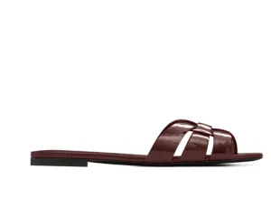 Saint Laurent
Tribute Flat Mules In Patent Leather