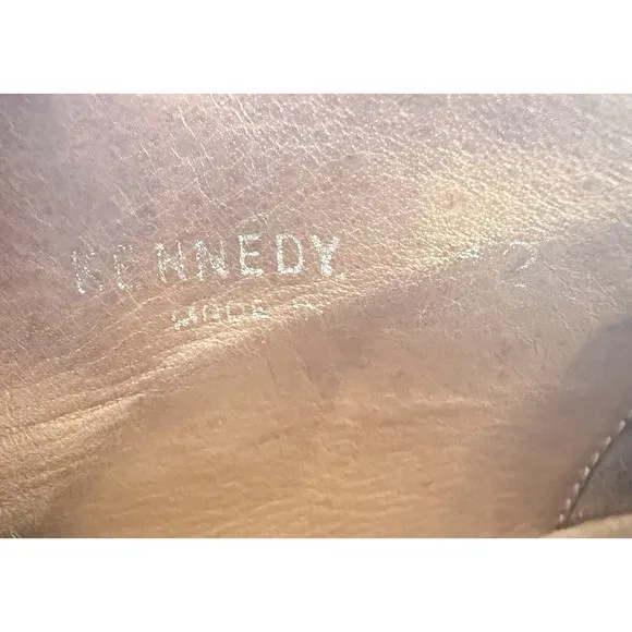 Saks Fifth Avenue  Men Kennedy Wingtip Derby 12M Brown Suede Oxfords Shoes Italy