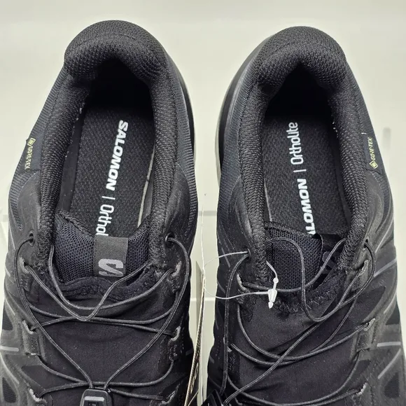 Salomon Speedcross GTX Black Quiet Shade Mens Size 8 Hiking Shoes Gore-Tex New