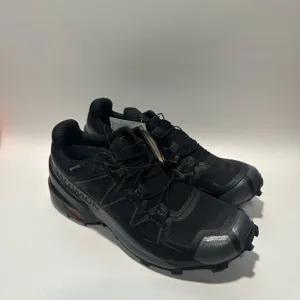 Salomon Speedcross GTX Gore-Tex Trail Running Shoes Black Men’s 8.5 475690 NEW