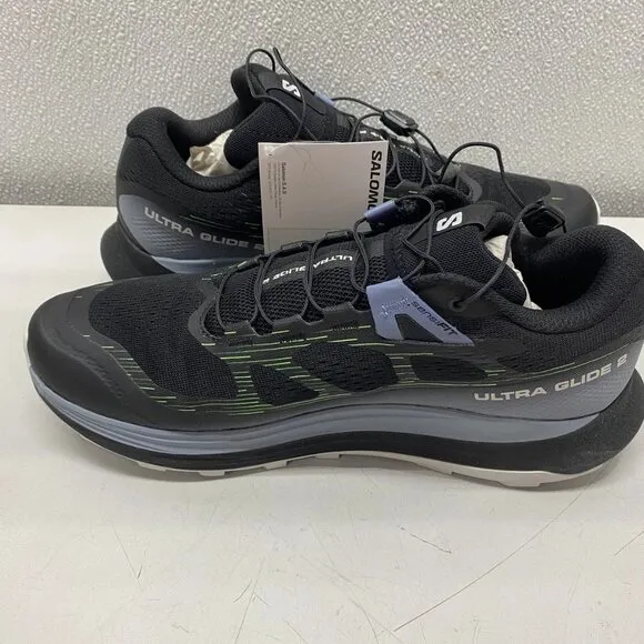 Salomon Ultra Glide 2 Running Shoes Black Men’s Size 8.5 Trail Tennis Sneakers