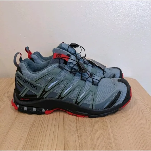 Salomon XA Pro 3D GTX Gray trail Running Shoes 407894 Men's Size 7