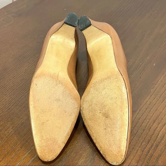 SALVATORE FERRAGAMO BRUNO MAGLI KITTEN HEELs 3 Pairs Classic Vintage Pumps 6.5AA
