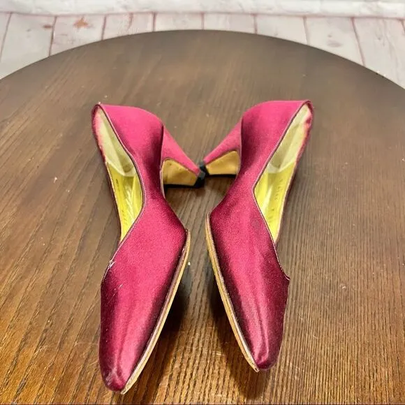 SALVATORE FERRAGAMO BRUNO MAGLI KITTEN HEELs 3 Pairs Classic Vintage Pumps 6.5AA