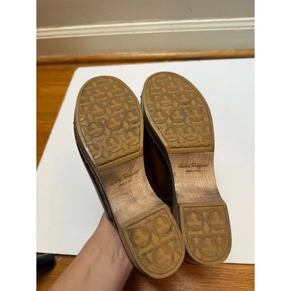 Salvatore Ferragamo Cleo Clogs Women's Sz. 6.5
