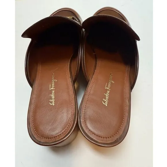 Salvatore Ferragamo Cleo Clogs Women's Sz. 6.5