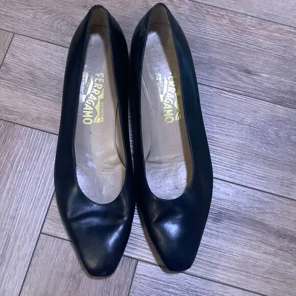 Salvatore Ferragamo Kitten Heels
