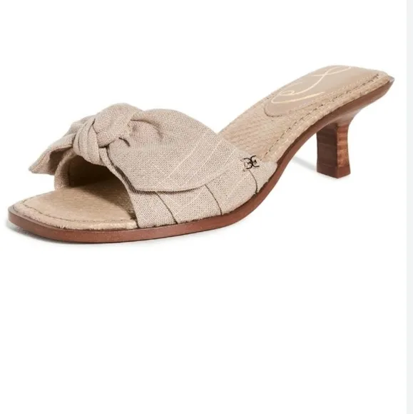 Sam Edelman Darcie Bow Kitten Heel Sandals