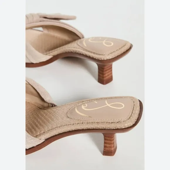Sam Edelman Darcie Bow Kitten Heel Sandals