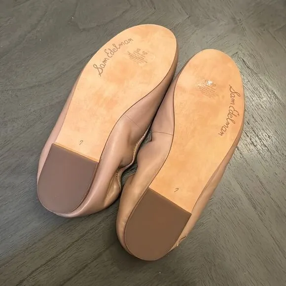 SAM EDELMAN FELICIA BALLET FLAT / FAUX FUR LINING
