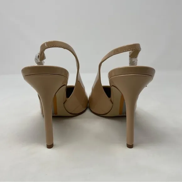 Sam Edelman Hazel Patent Slingback Heels in Blush Patent - NWT